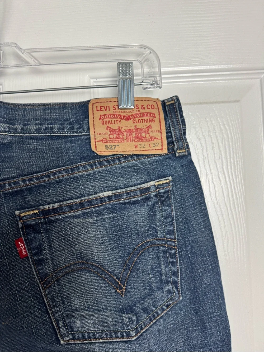 Levi's 527 Men's Straight Leg Jeans Medium Wash Size 32 x 32